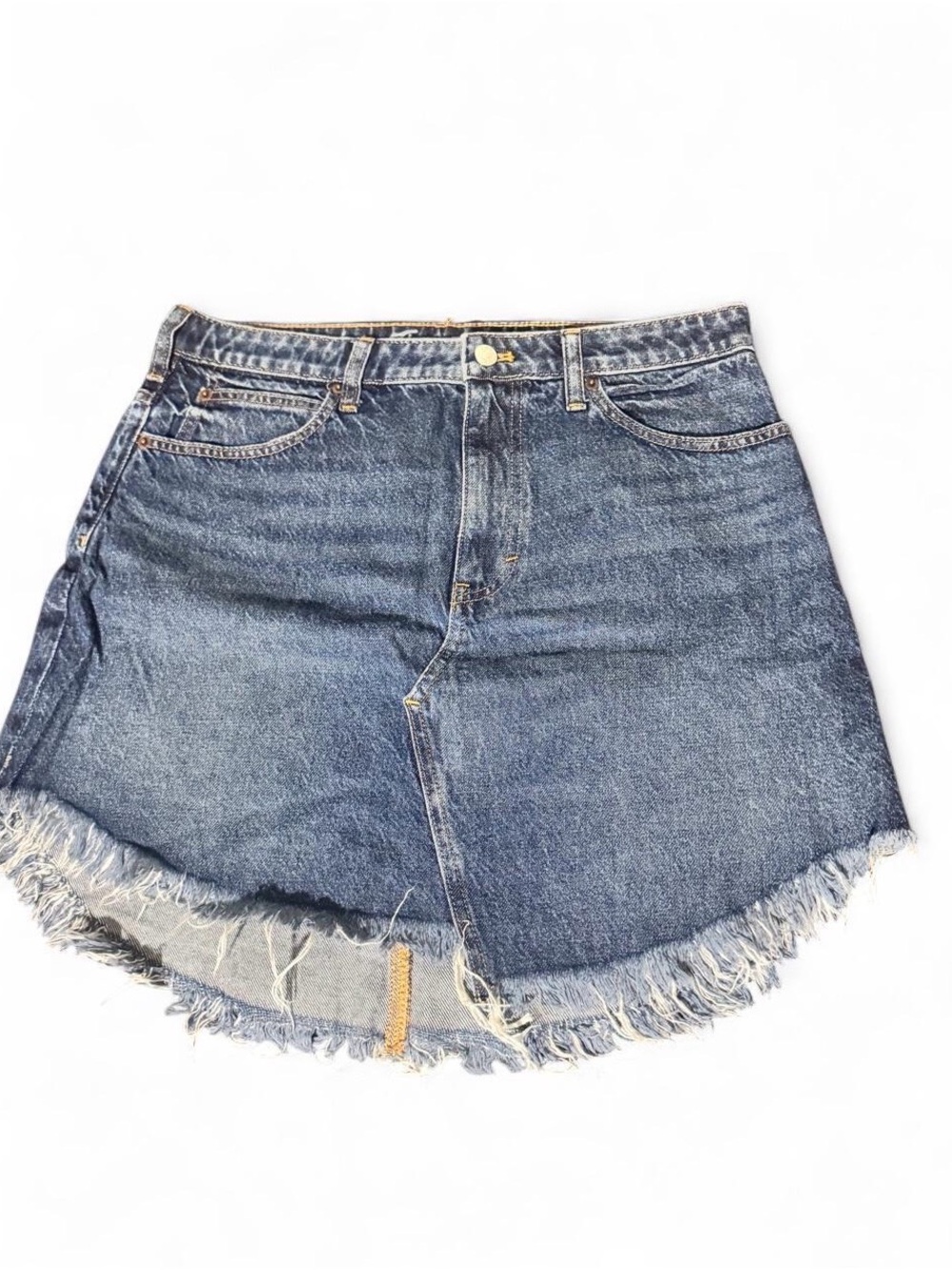 Free People denim Mini Skirt boho grunge indie sleeze festival granola girl